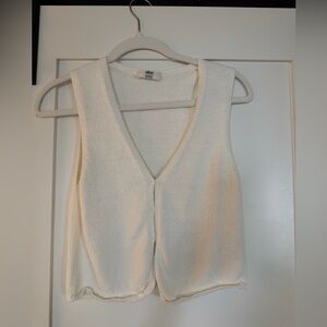 Aritzia Basque Sweater Vest